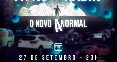 Show “Novo Anormal” com Fábio Rabin acontece no dia 27 de setembro no Big Bompreço Drive-In Salvador