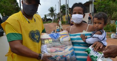 COMBATE A FOME - UM POUCO DE ESPERANÇA À COMUNIDADE DE CAROBEIRA