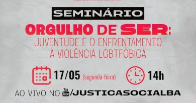 Bahia: Maio da Diversidade: Debate aborda o tema “Juventude e o Enfrentamento à Violência LGBTfóbica”