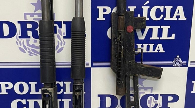 Salvador: Armas de grosso calibre são apreendidas em Santa Mônica