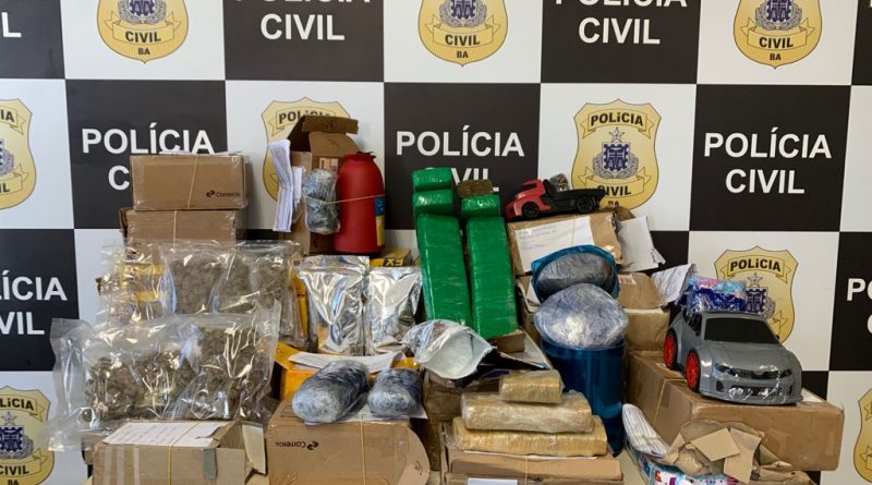 Bahia: Draco apreende 27 encomendas com drogas nos Correios