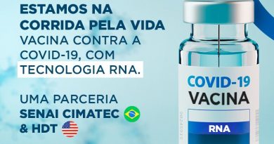 Brasil: SENAI CIMATEC desenvolve vacina em parceria com a HDT Bio Corp (EUA)