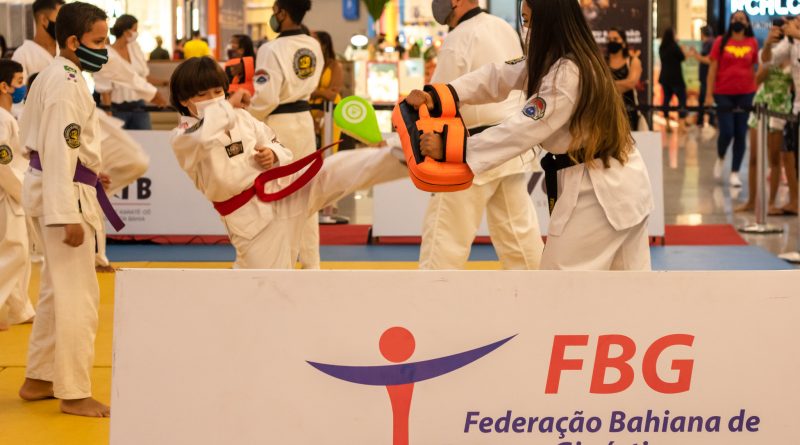 Esporte: Evento oferece aulas experimentais de ginástica rítmica e outros esportes no Parque Shopping Bahia