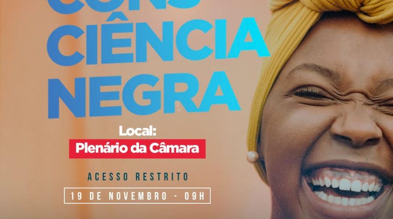 A Câmara Municipal de Camaçari vai promover, nesta sexta-feira (19/11), Sessão Especial em Comemoração ao Dia da Consciência Negra