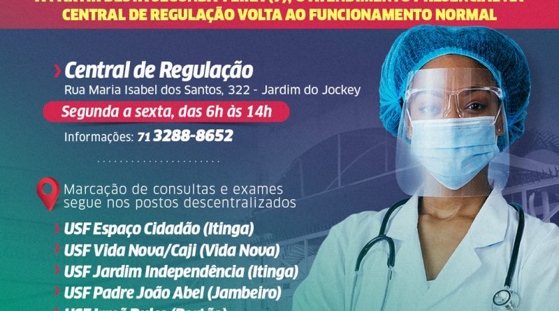 Para acessar os serviços do órgão será necessário apresentar o cartão de vacinação com as duas doses contra a covid-19, documentos de identificação originais e cartão SUS.