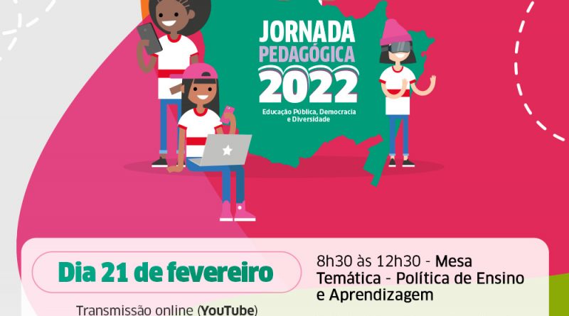 De 21 a 25, a Prefeitura de Lauro de Freitas, por meio da Secretaria Municipal da Educação (SEMED), inicia o calendário letivo de 2022 com a Jornada Pedagógica, que este ano será realizada de forma virtual.