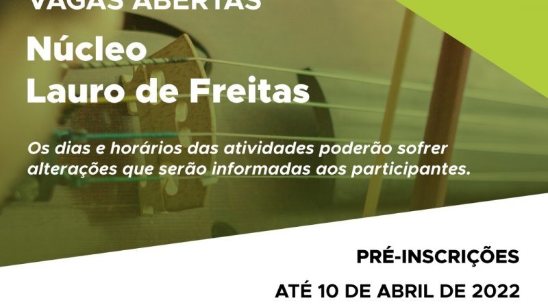 A abertura do novo núcleo, em parceria com a prefeitura da cidade, integra as comemorações pelos 15 anos do NEOJIBA, celebrados este ano.