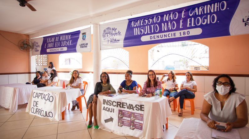 O evento é uma iniciativa da Secretaria de Políticas para Mulheres (SPM), em parceria com a Faculdade Uninassau.