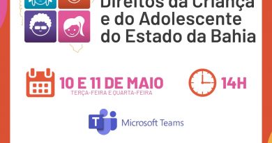 O seminário ocorrerá pela Plataforma Microsoft Teams, às 14h, e vai abordar cinco eixos relacionados às políticas públicas voltadas para a criança e o adolescente. ﻿