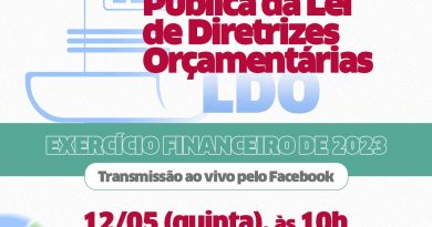 Lauro de Freitas: Prefeitura convida a população para audiência pública da LDO 2023 nesta quinta-feira (12)