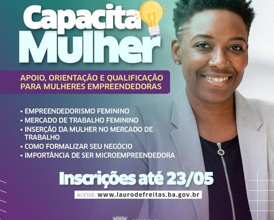 O curso, que conta com a emissão de certificado, será realizado nos dias 26 e 27/05, das 9h às 12h, na sede da Associação Beneficente e Organizadora dos Festejos de Santo Antônio, no bairro de Portão.