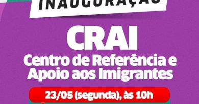 As ações de desenvolvimento social serão ampliadas em Lauro de Freitas com a inauguração, nesta segunda-feira (23), do Centro de Referência e Apoio aos Imigrantes (CRAI), às 10h.