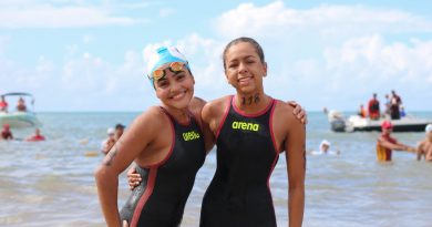 Destaques estaduais do triathlon e da maratona aquática viajam nesta semana para competições, respectivamente, internacional e nacional.