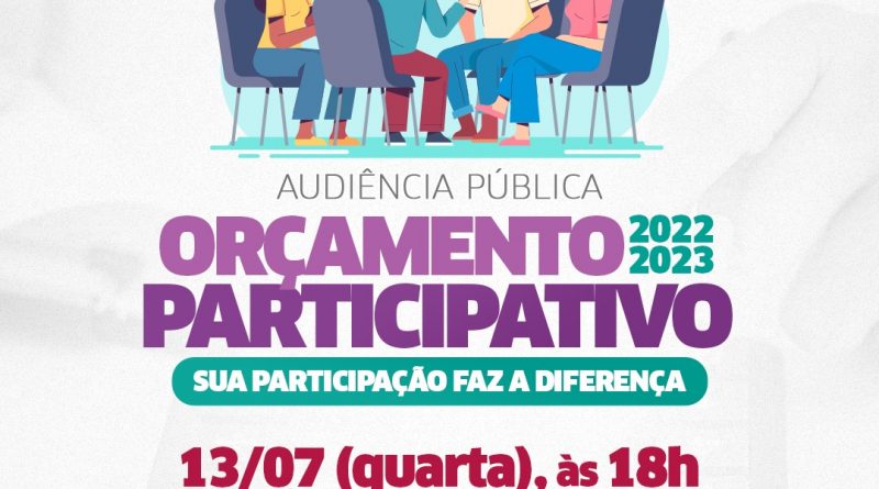 A partir deste domingo (10), está disponível no site da Prefeitura de Lauro de Freitas a página para a construção coletiva do Orçamento Participativo (OP).