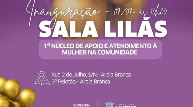 As mulheres de Lauro de Freitas contarão com mais um importante reforço no atendimento direcionado ao gênero com a inauguração nesta quinta-feira (07), às 10h