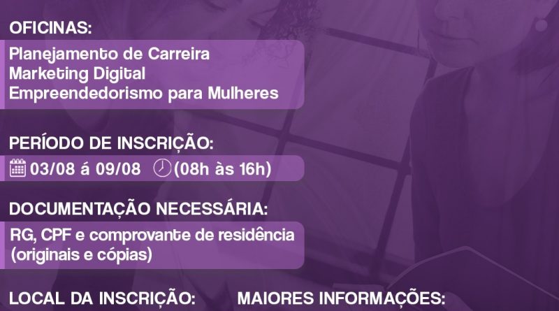 . O atendimento acontece das 8h às 16h, na sede da pasta, localizada na Rua Goiás, n.º 79, Edifício Abrantes, no Centro.