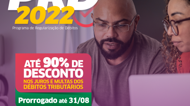 Contribuintes de Lauro de Freitas têm até o dia 31 de agosto para aproveitar os descontos e condições especiais disponíveis no Programa de Regularização de Débitos (PRD).