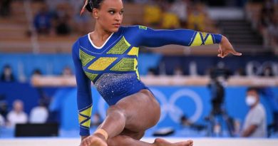 Rebeca Andrade e Caio Souza foram os grandes nomes do Campeonato Brasileiro de Ginástica Artística, que foi disputado neste final de semana em Lauro de Freitas (BA).