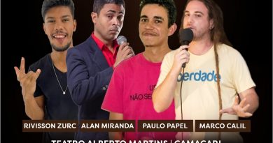 o show leva ao palco comediantes do canal do YouTube +1! Filmes, que fez grande sucesso na internet, tendo um acúmulo de mais de 140 milhões de visualizações.