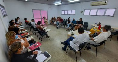 Presidente do Conselho Local de Saúde da Gleba E, Cecília de Oliveira Almeida ressaltou a relevância da participação do secretário na reunião.