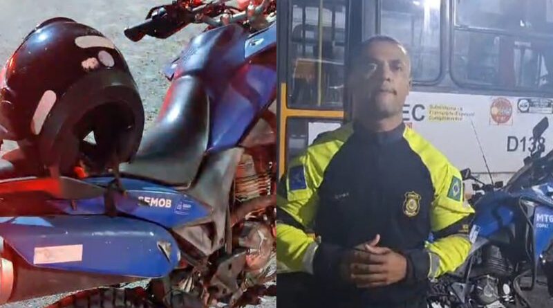 Agente da Transalvador autua a própria moto por infrações de trânsito