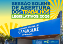 Câmara realiza Sessão Solene de Abertura dos Trabalhos Legislativos de 2026 na terça-feira (24)