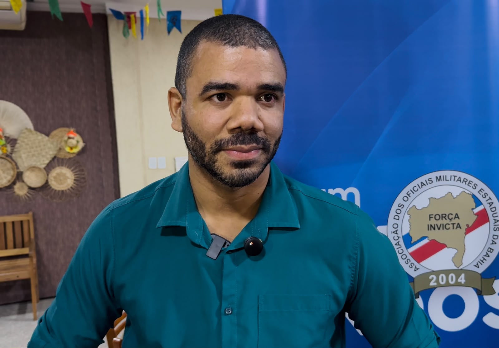 Rafael Henrique, diretor do Sindicato dos Trabalhadores em Educação da Rede Pública de Lauro de Freitas (Asprolf)
