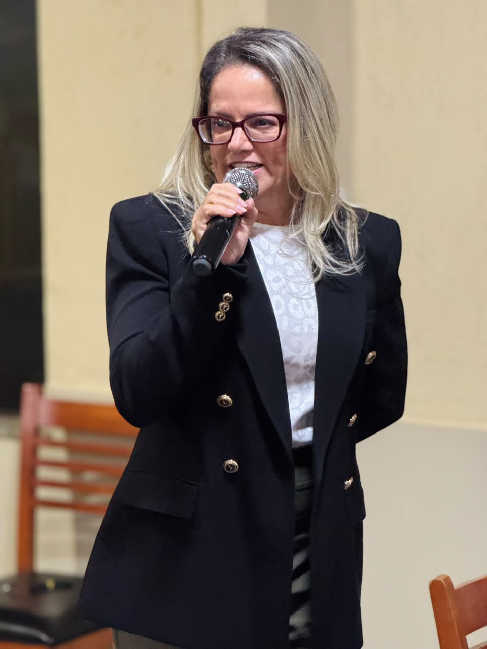 Valdirene Lima, delegada do Conselho Regional de Contabilidade (CRC) de Lauro de Freitas