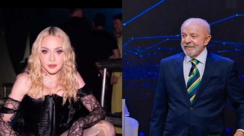 Foto: Reprodução/@madonna/Ricardo Stuckert